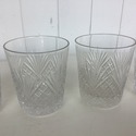 5 On The Rocks Glasses Crystal Pineapple Pttrn Vin