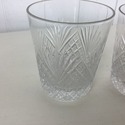 5 On The Rocks Glasses Crystal Pineapple Pttrn Vin