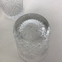 5 On The Rocks Glasses Crystal Pineapple Pttrn Vin