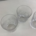 3 On The Rocks Glasses Crystal Mismatched Pineappl