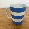 Cornish Ware Blue White Striped Coffee Mug TG Gree