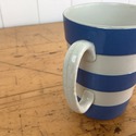 Cornish Ware Blue White Striped Coffee Mug TG Gree