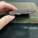 Antique Daguerreotype Photo Male Portrait Leather 
