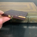 Antique Daguerreotype Photo Male Portrait Leather 