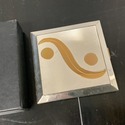 Art Deco Volupte USA Compact in Original Black Box