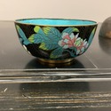Vintage Chinese Cloisonne Small Bowl Trinket Dish 