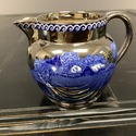 Fallow Deer Wedgwood Creamer Pitcher Jug Blue Plat