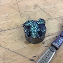 Kirks Folly Rhinestone Frog Letter Opener Small Ro