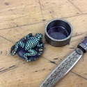 Kirks Folly Rhinestone Frog Letter Opener Small Ro