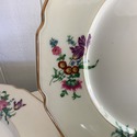 12 T&V Limoges Dinner Plates La Cloche Gold Trim F