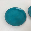 2 Turquoise Bovano Cheshire of Conn Coasters Small