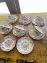 Vintage Crown Ducal Bristol Teacup and Saucers Lot