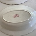 2 Oval Vegetable Serving Bowls Crown Ducal Bristol