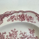 Crown Ducal Bristol Serving Platter 16" L Red Pink