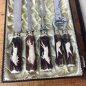 Stag Handle 4 Pce Solingen Germany Carving Set Ani