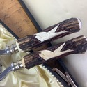 Stag Handle 4 Pce Solingen Germany Carving Set Ani