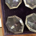 18 Vintage Large Chandelier Prisms Glass 8 Sided T