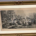 The Court of Cleopatra Large Framed Antique Print 