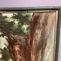 Vintage Oil Painting Asian Chinese Landscape Mount