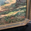 Antique Lithograph Western Landscape Melville T Wi