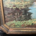 Antique Lithograph Western Landscape Melville T Wi