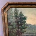 Antique Lithograph Western Landscape Melville T Wi
