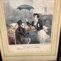 Antique French Print Croquis D' Ete Summer Sketch 