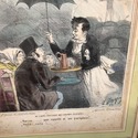 Antique French Print Croquis D' Ete Summer Sketch 