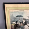 Antique French Print Croquis D' Ete Summer Sketch 