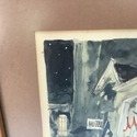 Franz Herbelot 1950s Lithograph Print Paris at Nig