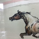 Henri de Toulouse-Lautrec Lithograph Print At the 