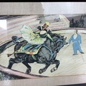 Henri de Toulouse Lautrec Lithograph Print At the 