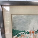 Signed Francis McCarthy 1949 Watercolor Philadelph