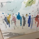 Signed Joe Baker Watercolor Painting Academy of Mu