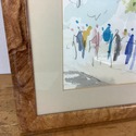 Signed Joe Baker Watercolor Painting Academy of Mu