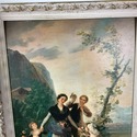 Goya Spring Flower Girls Print Baroque Rococo Carv