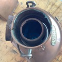Pair Copper Port Starboard Oil Lamps Lanterns Made