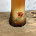 Antique IOGA Warwick Poppy Floral Vase Tall Slende