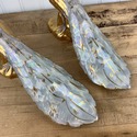 1950s Hollywood Regency Peacock Birds Set of 2 Lus