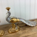 1950s Hollywood Regency Peacock Birds Set of 2 Lus