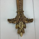Pair Resin Decorative Wall Embellishments Pediment