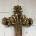 Pair Resin Decorative Wall Embellishments Pediment