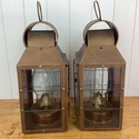 Pair Cyclone Maritime Lamps Pair Set Made in New J
