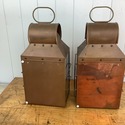 Pair Cyclone Maritime Lamps Pair Set Made in New J
