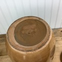 Vintage Large Crock w Lid Bean Pot Covered Jar Han