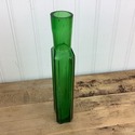 Antique Emerald Green Pickle Bottle Capers Victori