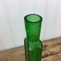 Antique Emerald Green Pickle Bottle Capers Victori