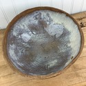 Studio Crafted Pottery Bowl Coiled Swirl Pattern L