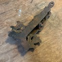 Antique Cast Iron Amish Women Door Knocker or Pape