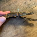 Antique Cast Iron Amish Women Door Knocker or Pape